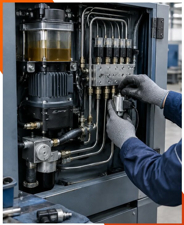 Ремонт систем смазки станков в Железногорске